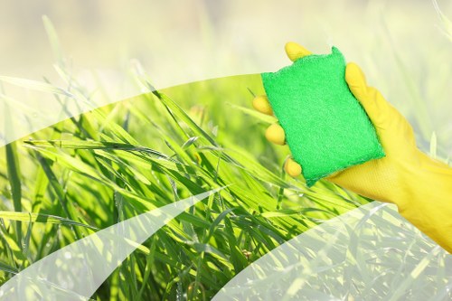 Professional sofa cleaning in Eltham with a fabric couch being treated