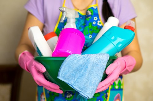 Eltham Carpet Cleaners staff following safety standards