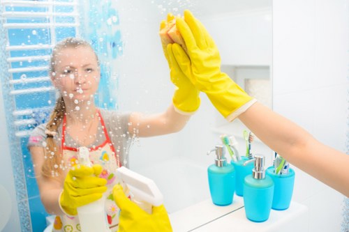 Safe handling of carpet cleaning chemicals and equipment